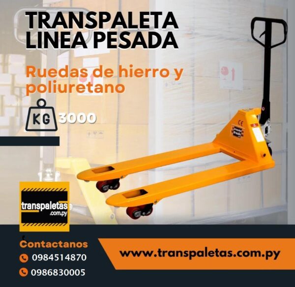 TRANSPALETA HIDRÁULICA MANUAL