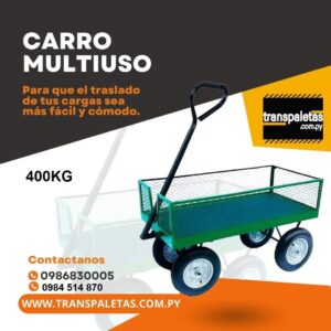 CARRO PARA CARGA 400KG