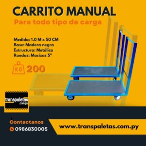 CARRO PLATAFORMA 200KG