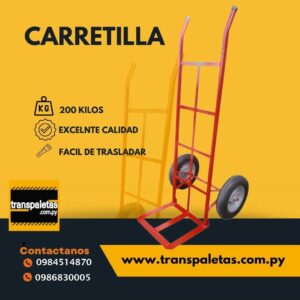 CARRETILLA PORTACAJAS 200KG